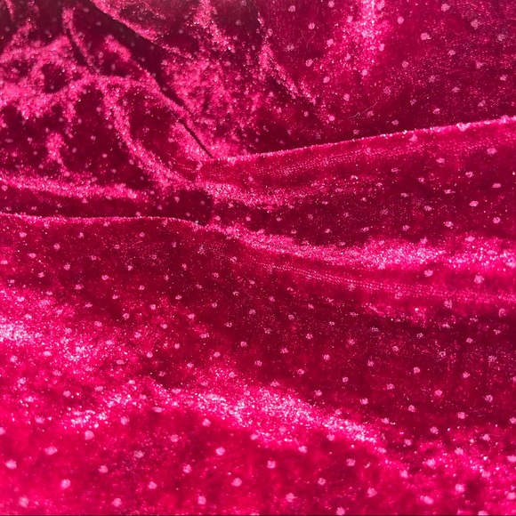 🌺🍇2 pc Cranberry Splash Velour Set🍇🌺 - Picture 5 of 5
